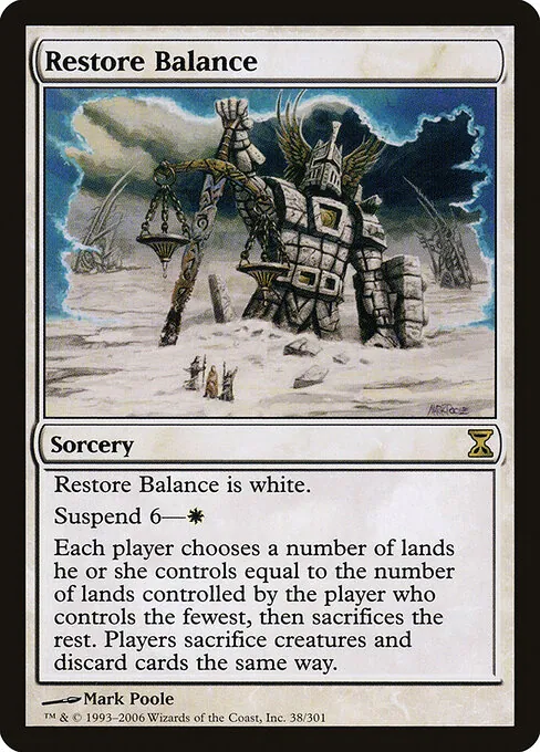 Restore Balance 038/301