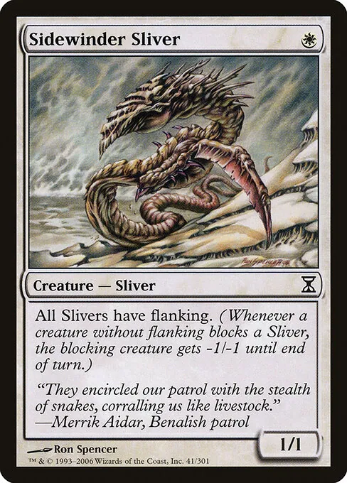 Sidewinder Sliver 041/301