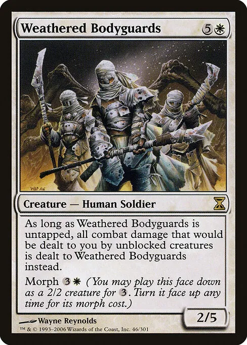 Weathered Bodyguards 046/301