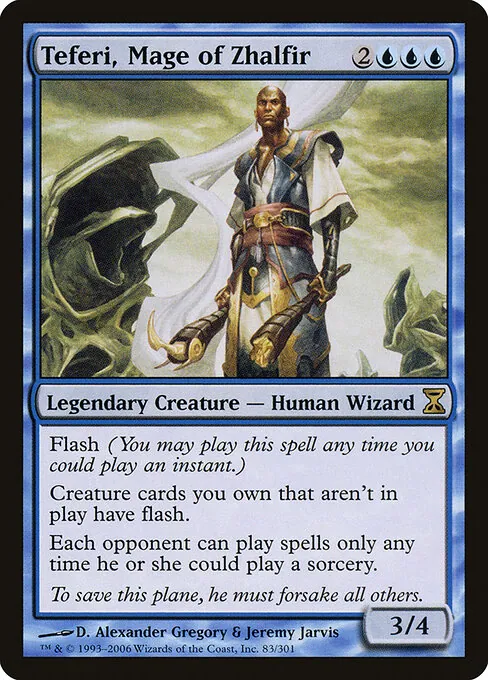 Teferi, Mage of Zhalfir 083/301