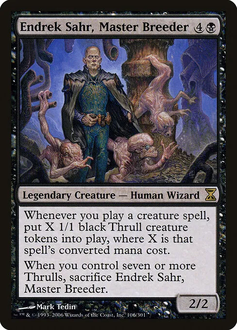 Endrek Sahr, Master Breeder 106/301