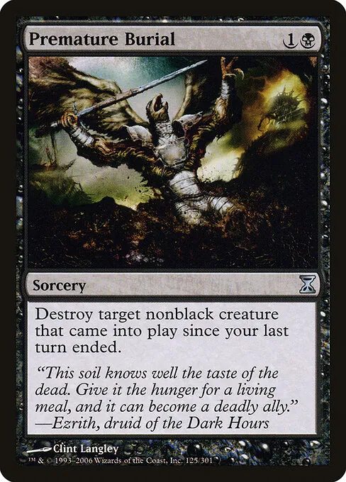 Premature Burial 125/301