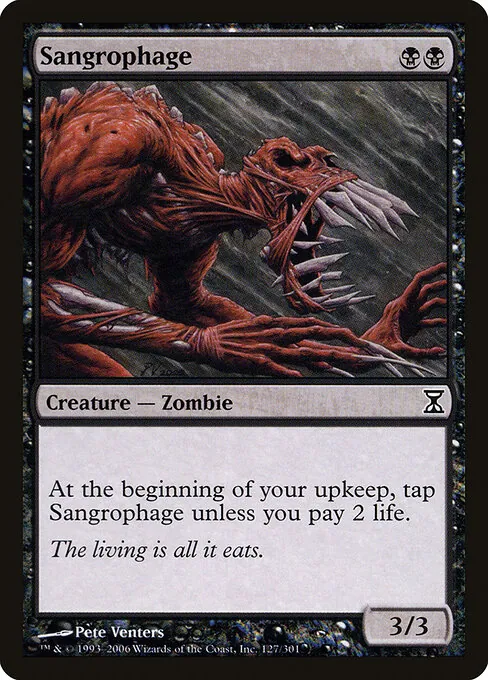 Sangrophage 127/301