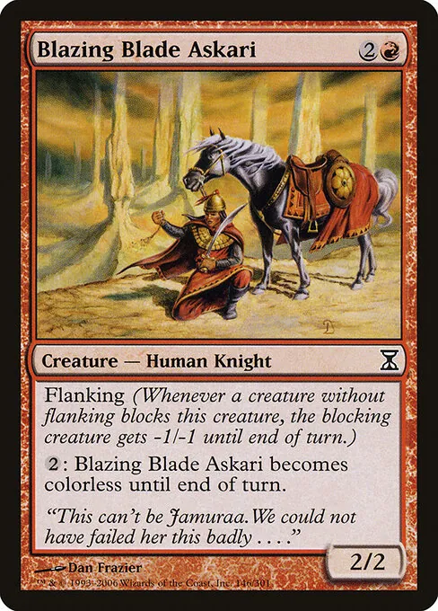 Blazing Blade Askari 146/301