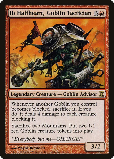 Ib Halfheart, Goblin Tactician 163/301