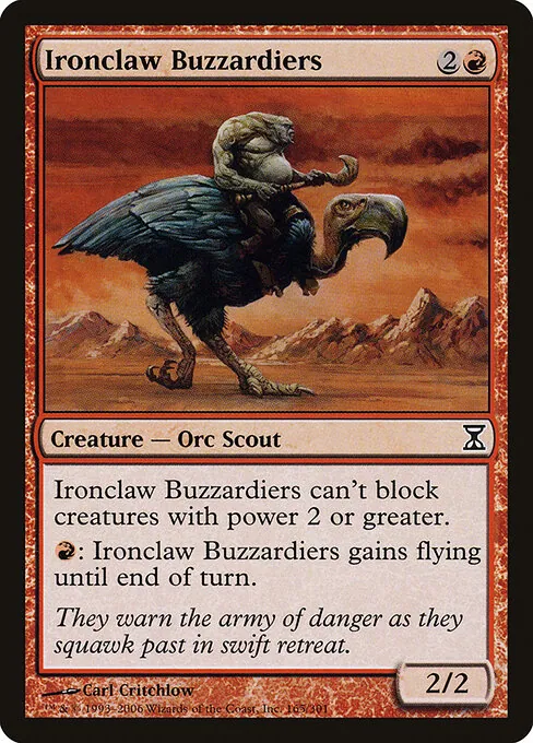 Ironclaw Buzzardiers 165/301