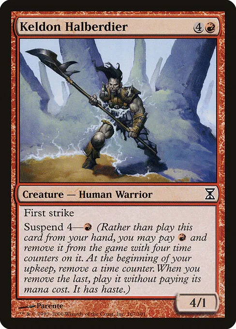 Keldon Halberdier 167/301