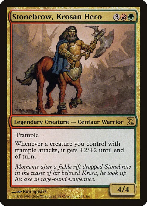 Stonebrow, Krosan Hero 247/301