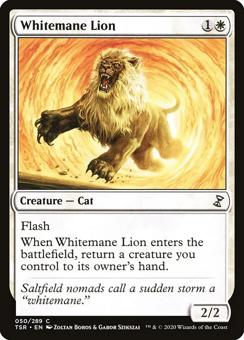 Whitemane Lion 050/410