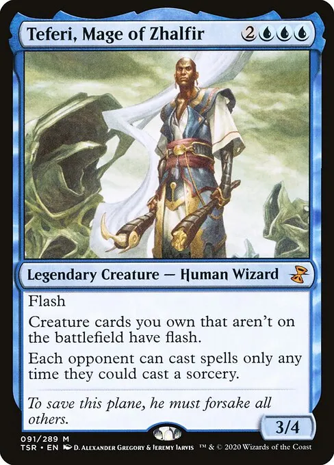 Teferi, Mage of Zhalfir 091/410