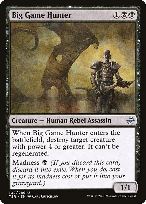 Big Game Hunter 102/410