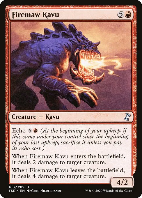 Firemaw Kavu 163/410