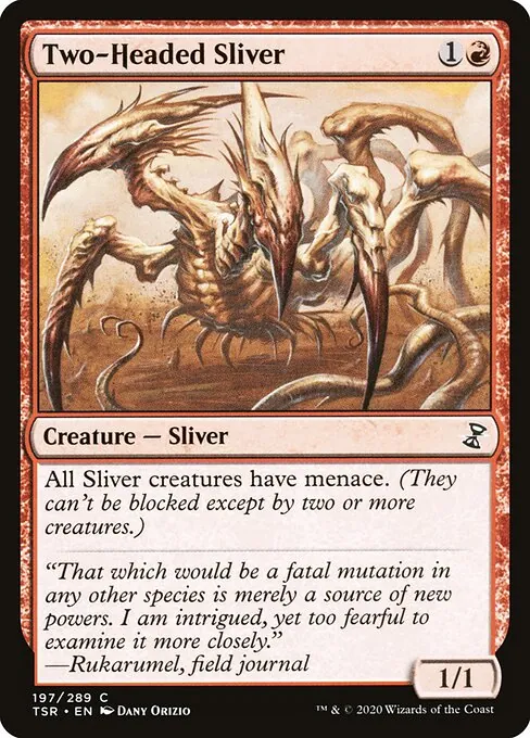 Two-Headed Sliver 197/410