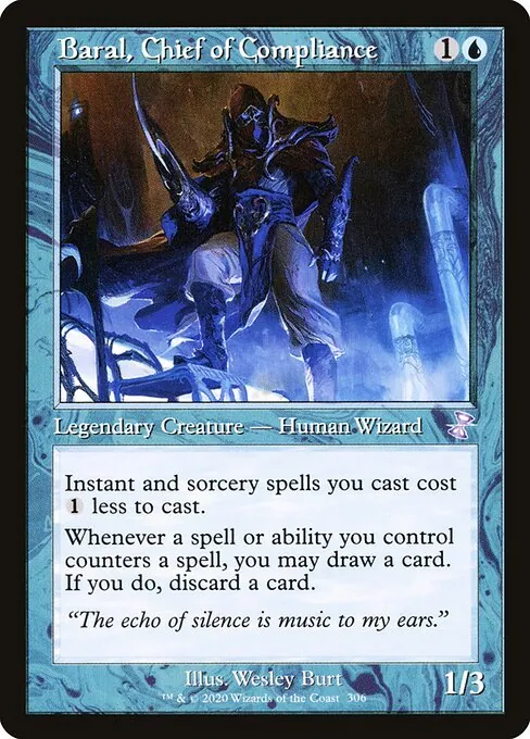 Baral, Chief of Compliance 306/410