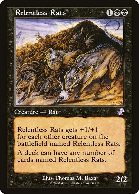 Relentless Rats 329/410
