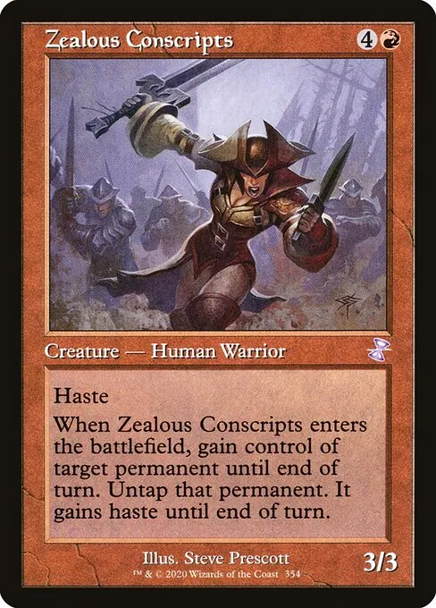 Zealous Conscripts 354/410
