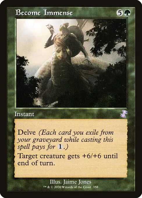 Become Immense 358/410