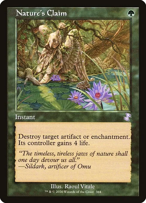 Nature's Claim 364/410