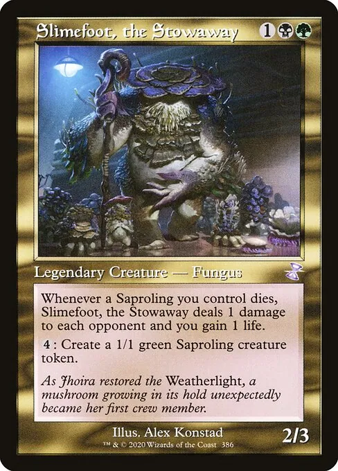 Slimefoot, the Stowaway 386/410