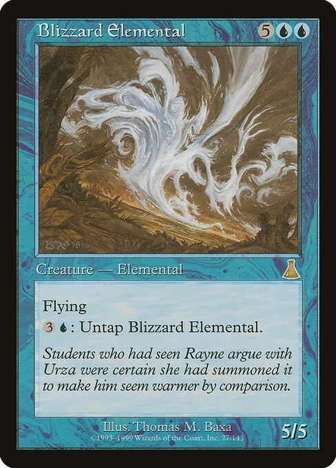 Blizzard Elemental 027/143