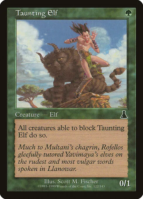 Taunting Elf 122/143