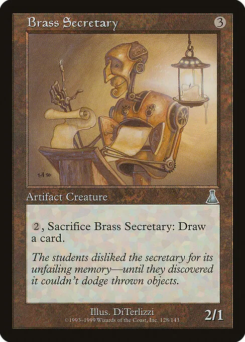 Brass Secretary 128/143