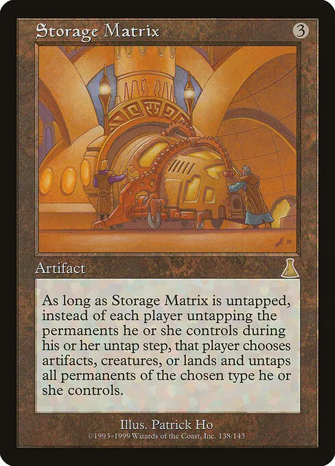 Storage Matrix 138/143