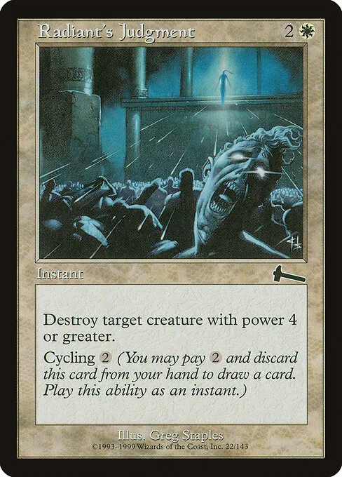 Radiant's Judgment 022/143
