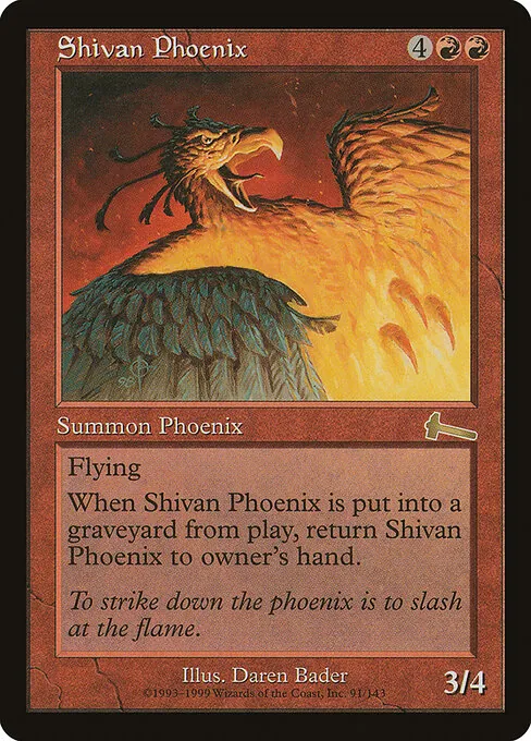Shivan Phoenix 091/143