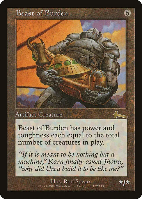 Beast of Burden 122/143