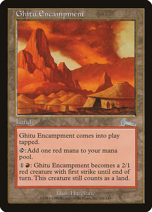 Ghitu Encampment 141/143