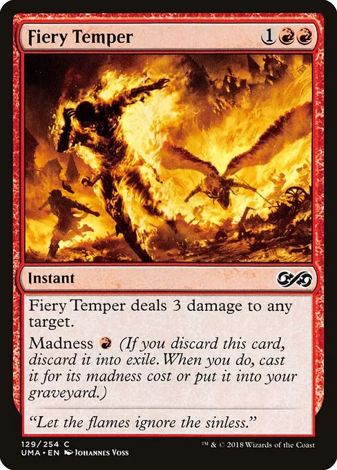 Fiery Temper 129/254