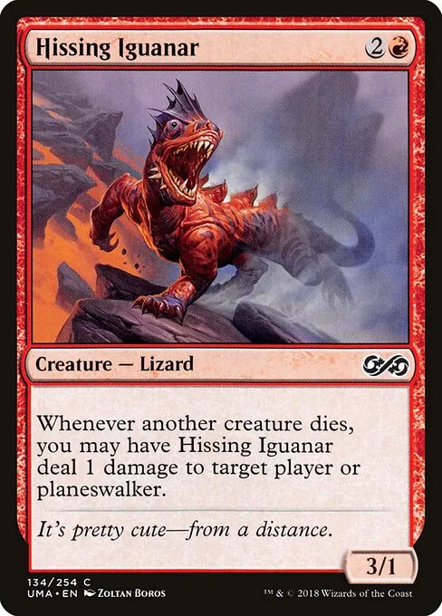 Hissing Iguanar 134/254