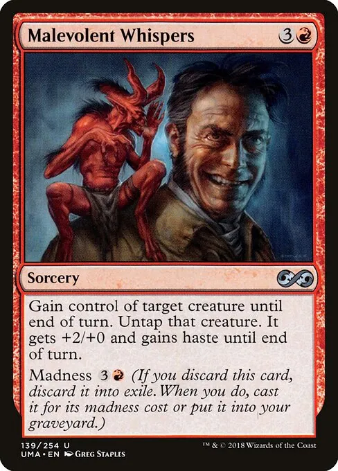 Malevolent Whispers 139/254
