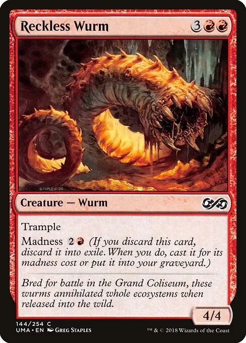 Reckless Wurm 144/254