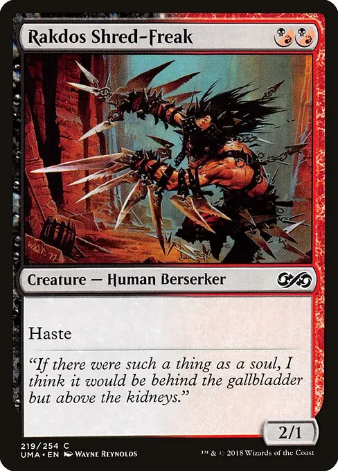 Rakdos Shred-Freak 219/254