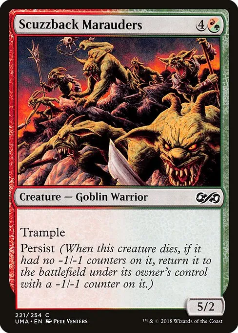Scuzzback Marauders 221/254