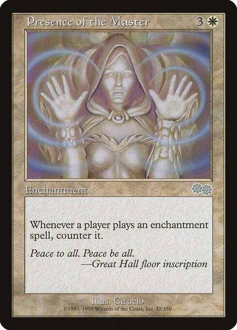 Presence of the Master 032/350
