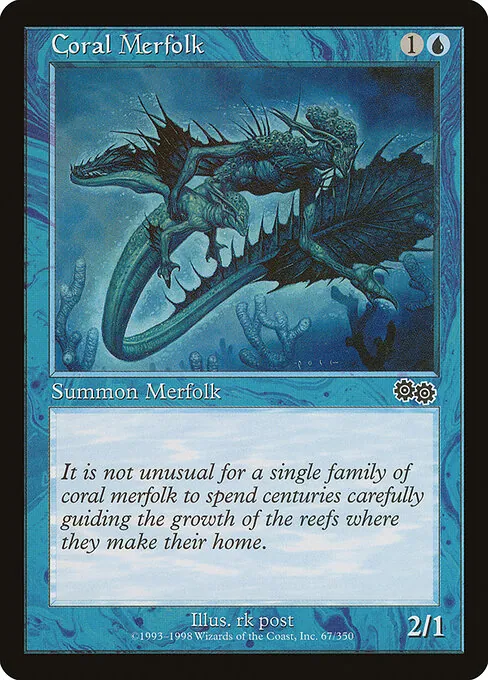 Coral Merfolk 067/350