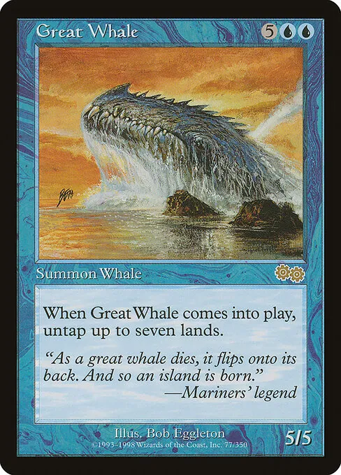 Great Whale 077/350
