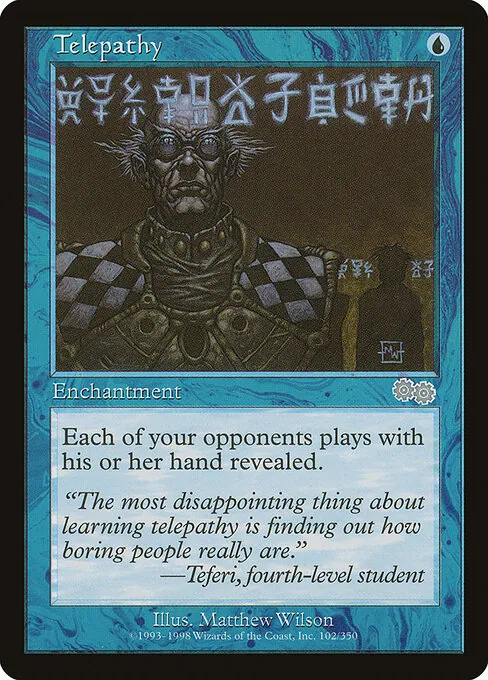 Telepathy 102/350