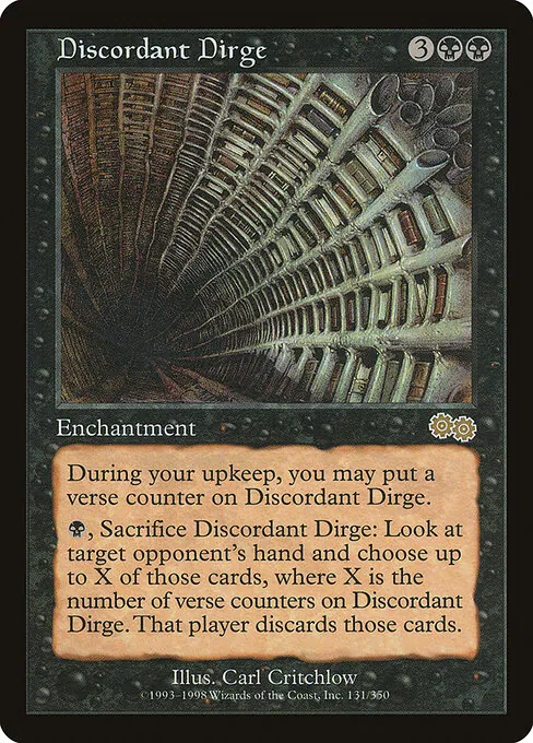Discordant Dirge 131/350