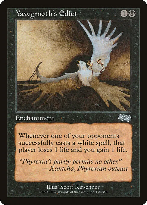 Yawgmoth's Edict 170/350