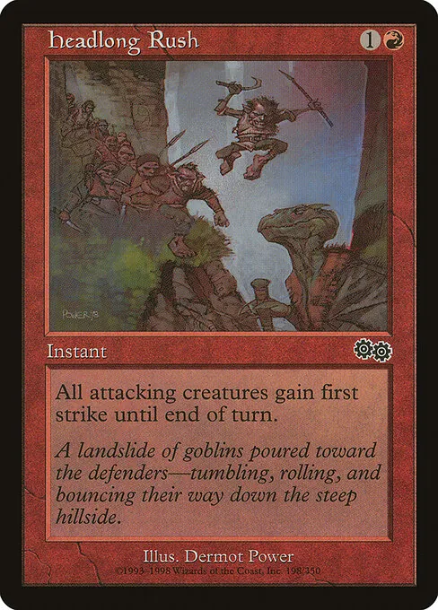 Headlong Rush 198/350