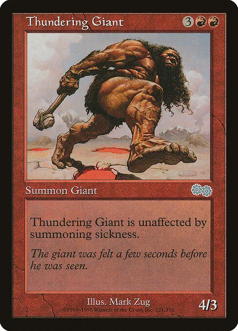 Thundering Giant 221/350
