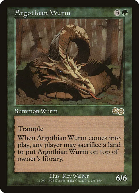 Argothian Wurm 236/350