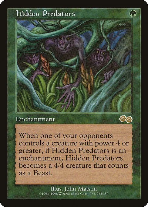 Hidden Predators 263/350