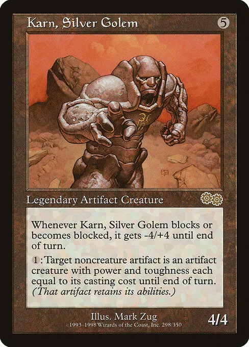 Karn, Silver Golem 298/350
