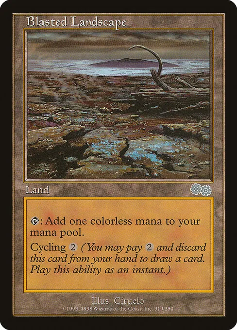Blasted Landscape 319/350