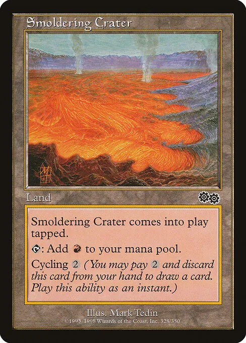 Smoldering Crater 328/350